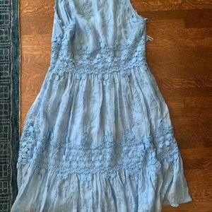 Blue Lace Anthropologie Dress